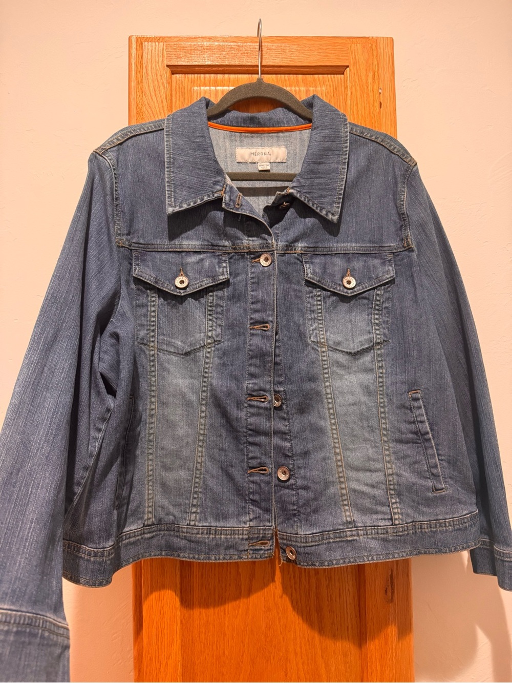 Merona Blue Denim Jean Jacket